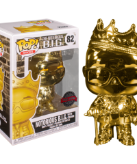 Notorious BIG - Biggie Gold Chrome US Exclusive Pop! Vinyl [RS]